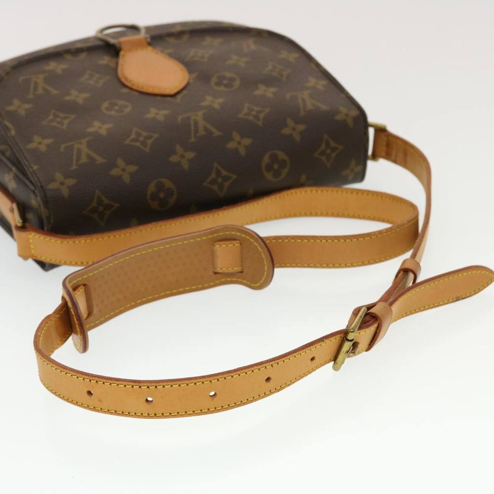 LOUIS VUITTON Monogram Saint Cloud GM Shoulder Bag M51242 LV Auth 43454 - Picture 7 of 16